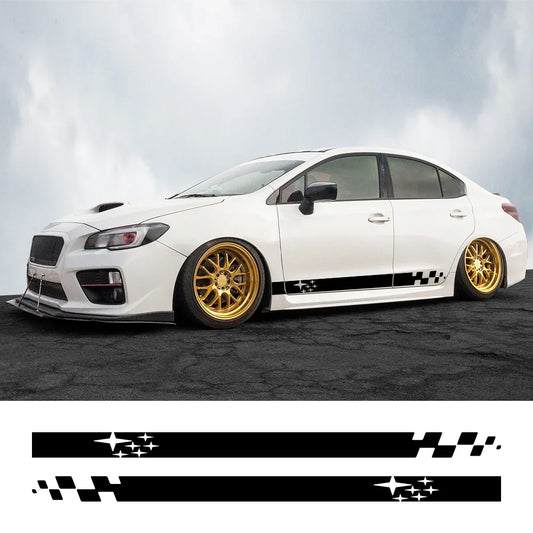 2pcs Door Side Skirt Decals for Subaru Impreza WRX STI – Car Accessories | MotorWorld Marketplace