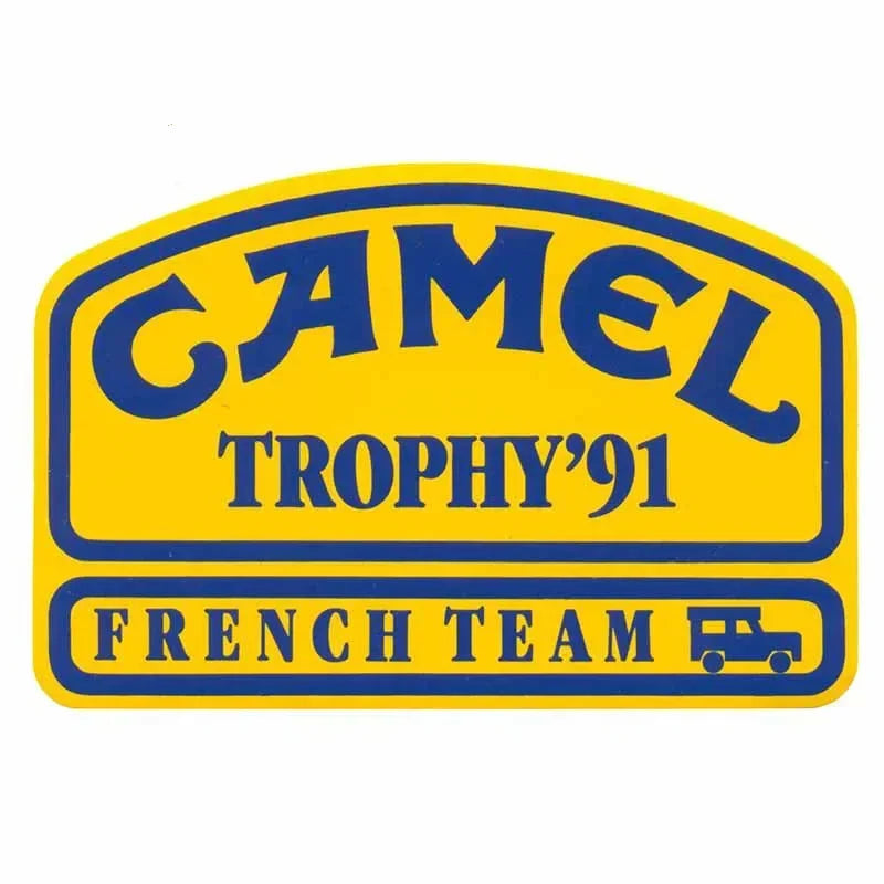 Camel Trophy Racing Helmet Sticker, Waterproof, UV Proof