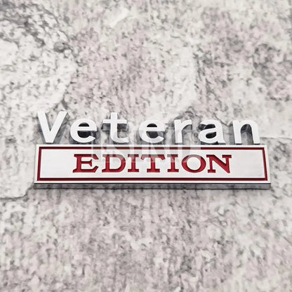 Veteran Edition 3D Chrome Zinc Alloy Car Emblem Badge Style 1 – Car Accessories | MotorWorld Marketplace
