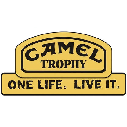 Camel Trophy Racing Helmet Sticker, Waterproof, UV Proof