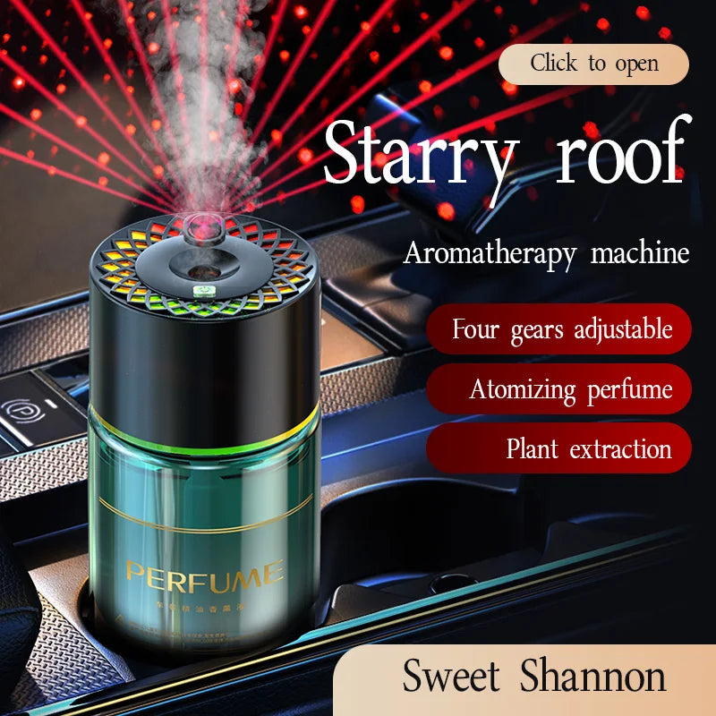 Car Aromatherapy Machine & Star Lamp | Pro Humidifier & Deodorizer