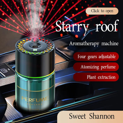 Car Aromatherapy Machine & Star Lamp | Pro Humidifier & Deodorizer