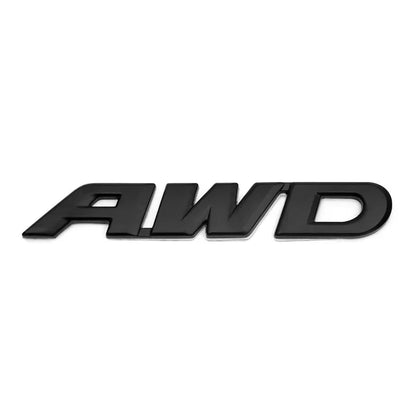 Universal 3D Metal AWD 4WD Emblem Badge for SUV & Off-Road Pros