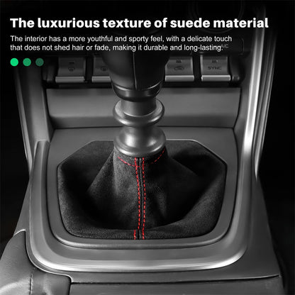 Suede Shift Boot for BRZ ZD8 GR86 ZN8 2021-2025 RHD/LHD – Car Accessories | MotorWorld Marketplace