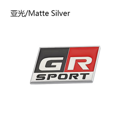 GR Sport Hood Grille Emblem Badge for Toyota/Lexus