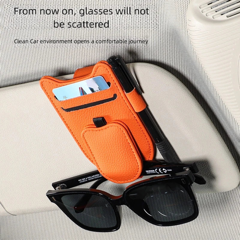 Magnetic Sun Visor Sunglasses Clip – Secure Auto Eyewear Holder – Car Accessories | MotorWorld Marketplace