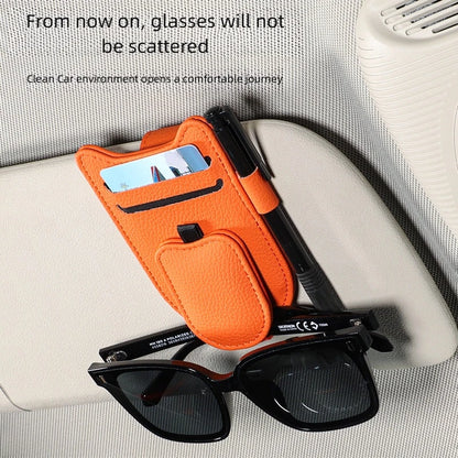 Magnetic Sun Visor Sunglasses Clip – Secure Auto Eyewear Holder – Car Accessories | MotorWorld Marketplace