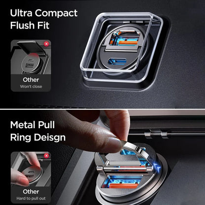 Mini 100W Dual USB-C Car Charger Fast Charge Pro Devices – Car Accessories | MotorWorld Marketplace