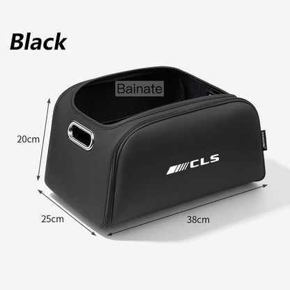 Mercedes CLS C218/C219 Trunk Storage Box – Leather, Pro Fit Black – Car Accessories | MotorWorld Marketplace