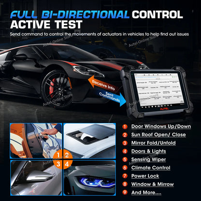 Autel MK908 II Pro Scanner 10.1" Advanced ECU Coding 40+Svc – Car Accessories | MotorWorld Marketplace