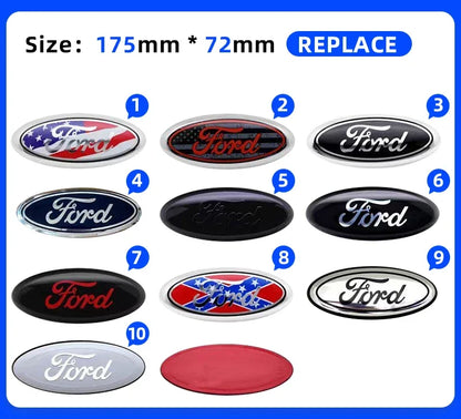 Ford Emblem Badge Logo 58 (2")–224mm (9")
