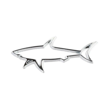 3D Metal Shark Emblem Badge – Premium Car & Bike Styling