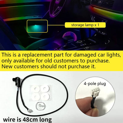 For Bentley Flying Spur 3Y/4N RGB 22in1 Ambient Light Kit