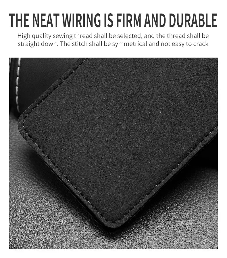 Premium Suede License Holder for Alfa Romeo Giulia & More