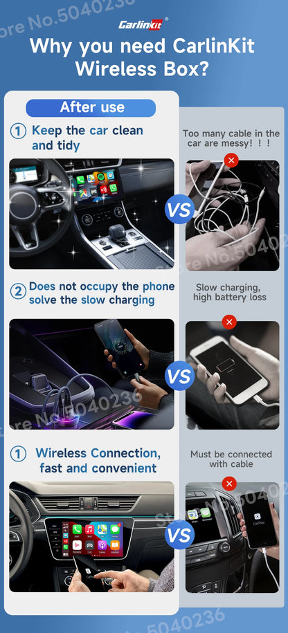 2air CarlinKit 5.0/4 Wireless CarPlay & Android Auto Box