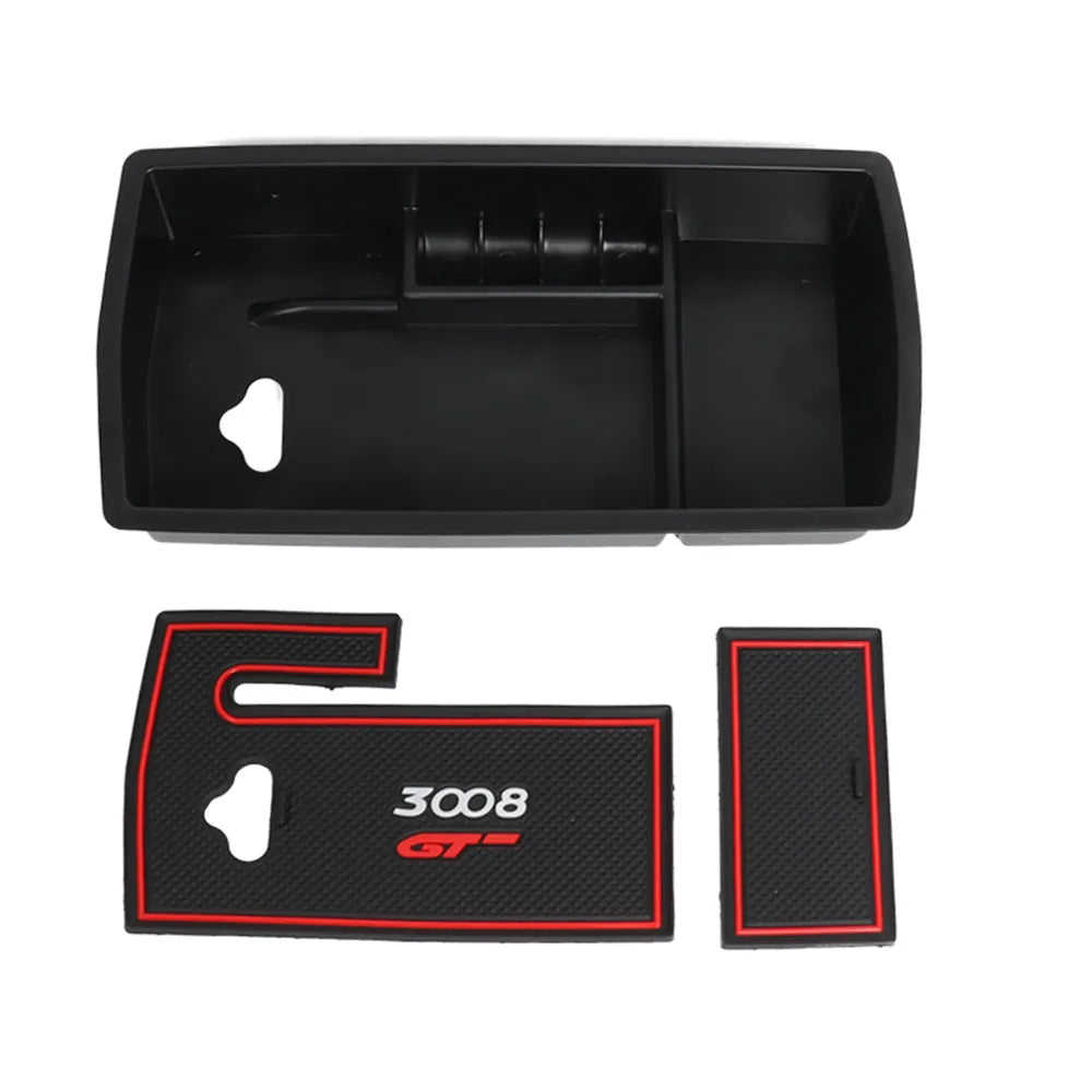 Peugeot 3008 GT Armrest Storage Box 2016-2023 Upgrade