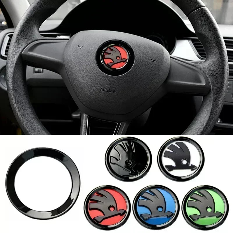 Steering Wheel Emblem for Skoda