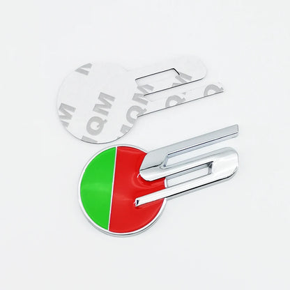 3D Metal R S Logo Badge Emblem for Jaguar