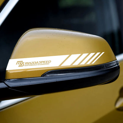 Mazda Emblem Decal – Mirror & Trunk Sticker