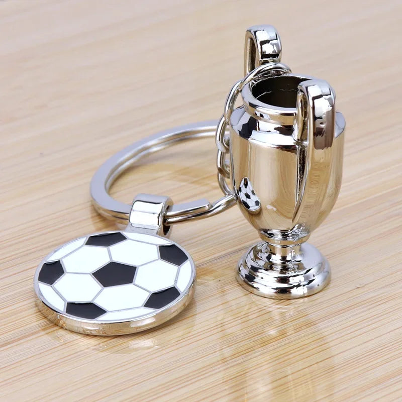 3D European Champion Clubs Cup Keychain for Men Football Trophy Key Ring Car Accessory Gift – Car Accessories | MotorWorld Marketplace