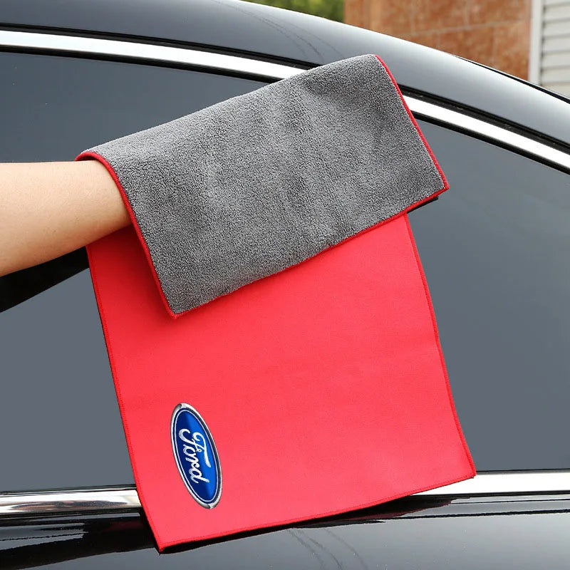 Premium Suede Leather Cleaning Cloth for Ford Models