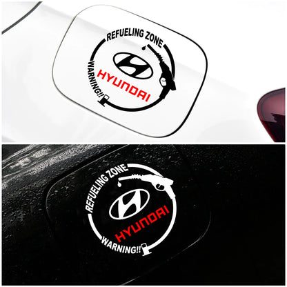 Hyundai Tucson Fuel Tank Emblem Decal – Waterproof Vinyl