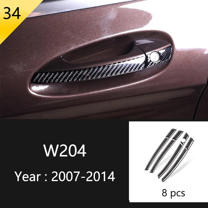 Carbon Fiber Window Trim for Mercedes C-Class W204/C180/C200 Type 34 – Car Accessories | MotorWorld Marketplace