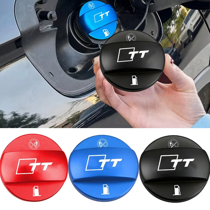 (NOT SOLD TO USA) Audi TT Alloy Fuel Tank Cap – Durable Metal, Logo Design – Car Accessories | MotorWorld Marketplace