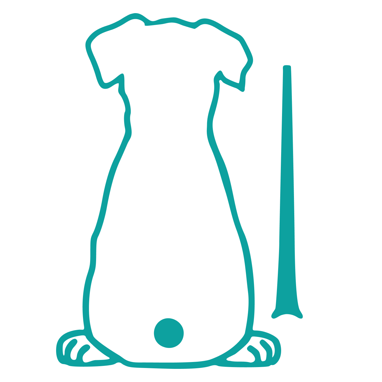 Cute Dog Wiggling Tail Rear Wiper Decal – Waterproof Vinyl turquoise 17X12cm – Car Accessories | MotorWorld Marketplace