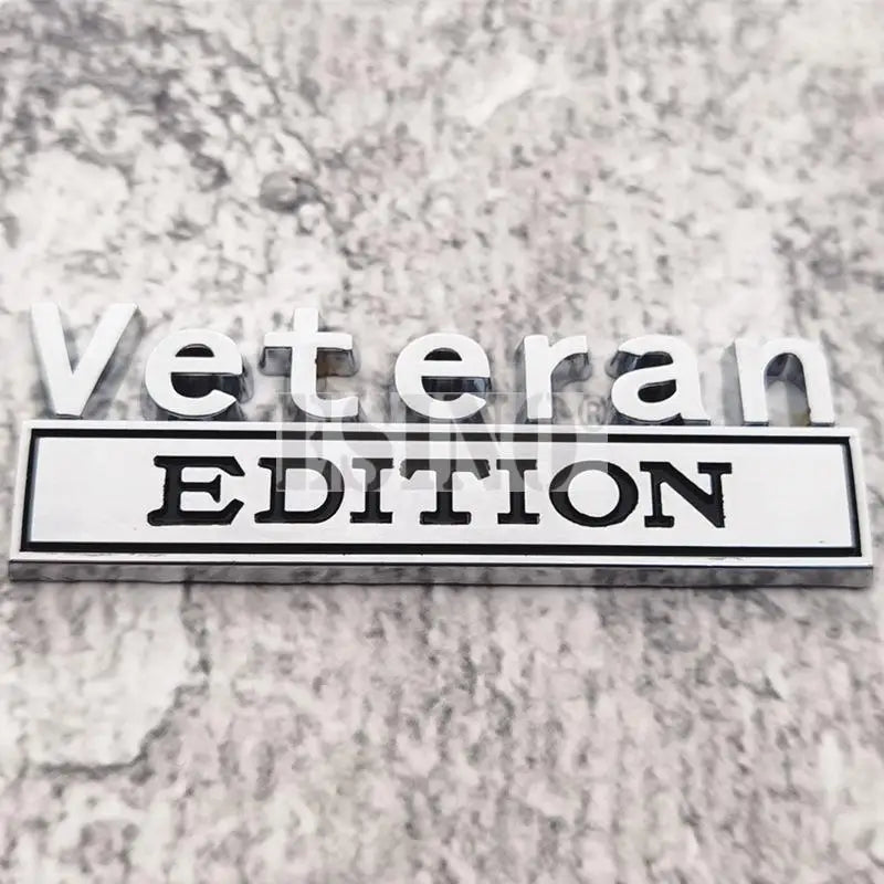 Veteran Edition 3D Chrome Zinc Alloy Car Emblem Badge Style 2 – Car Accessories | MotorWorld Marketplace