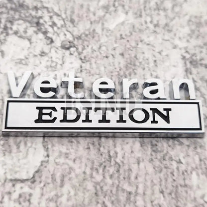 Veteran Edition 3D Chrome Zinc Alloy Car Emblem Badge Style 2 – Car Accessories | MotorWorld Marketplace