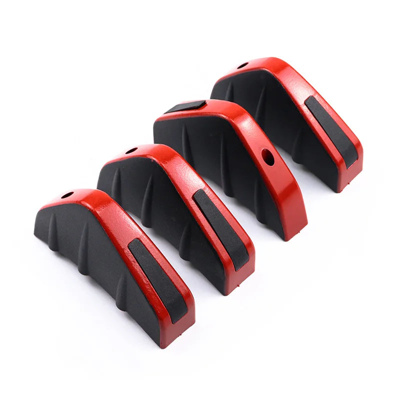 Universal ABS Rear Bumper Diffuser Spoiler | Anti-Collision Red Black – Car Accessories | MotorWorld Marketplace