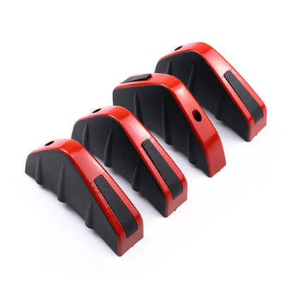 Universal ABS Rear Bumper Diffuser Spoiler | Anti-Collision Red Black – Car Accessories | MotorWorld Marketplace