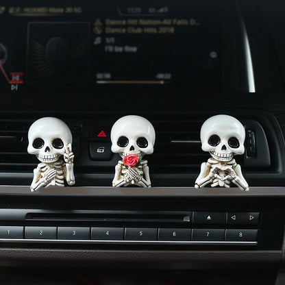 3pcs Skull Hand Car Air Vent Fragrance Clips Halloween Decor WHITE – Car Accessories | MotorWorld Marketplace