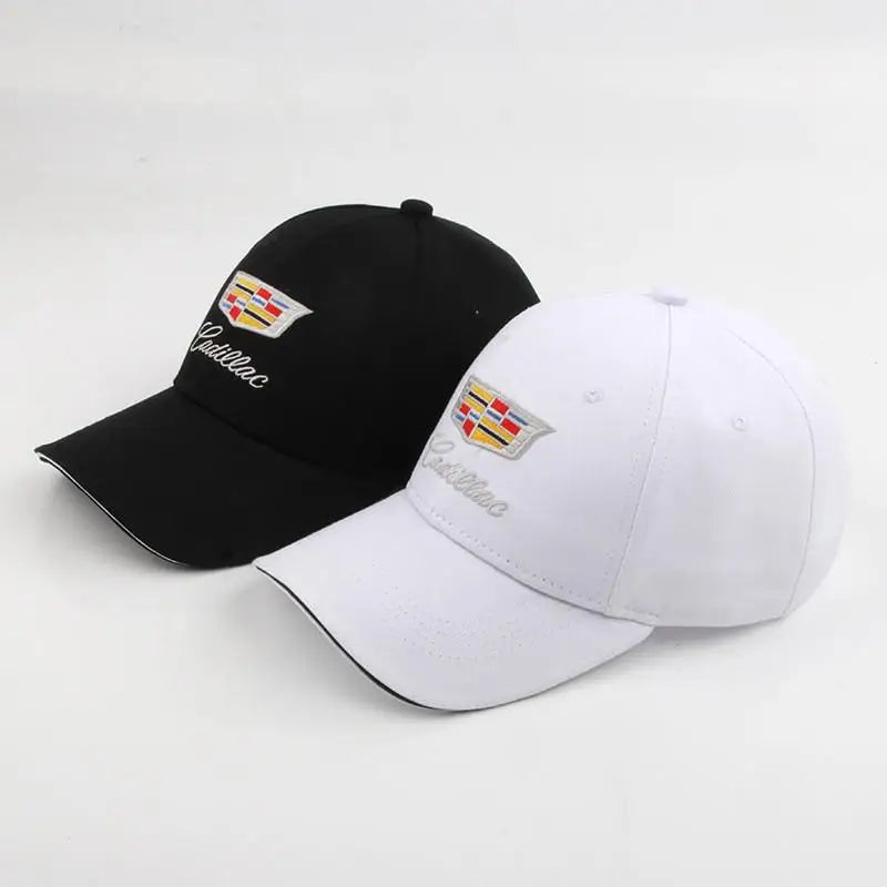 (NOT SOLD TO USA) Cadillac Snapback Hat – Cotton Sun Cap for XT4 CT5 Escalade