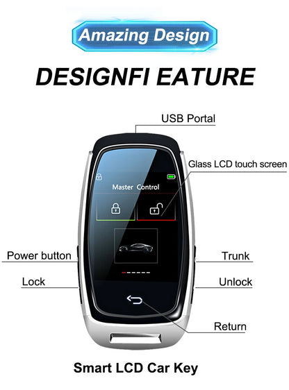 CF920 Smart LCD Remote Keyless Entry for Audi/BMW/Ford – Car Accessories | MotorWorld Marketplace