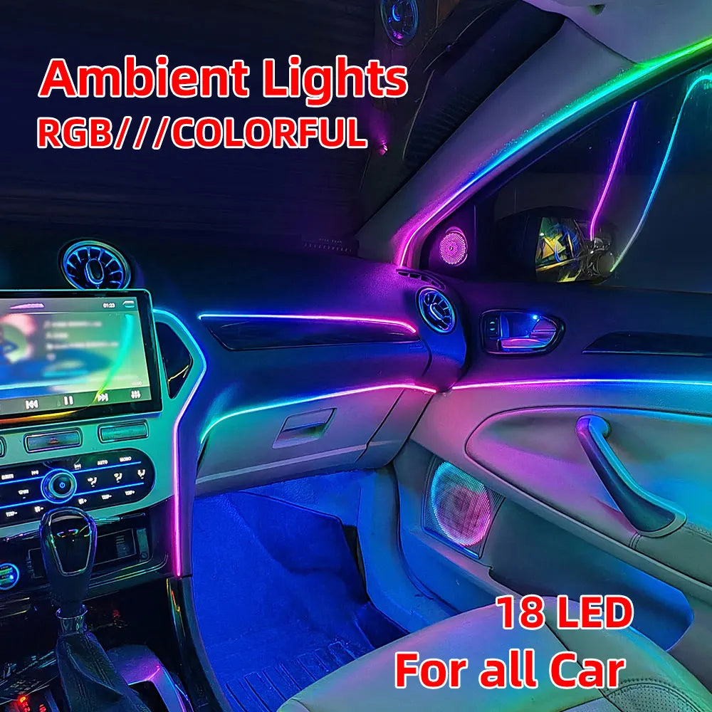 Symphony Ambient Car Light Strip, 128-Color Universal LED – Car Accessories | MotorWorld Marketplace