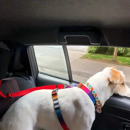 Adjustable Pet Car Seat Belt Headrest Restraint – Safe Travel – Car Accessories | MotorWorld Marketplace