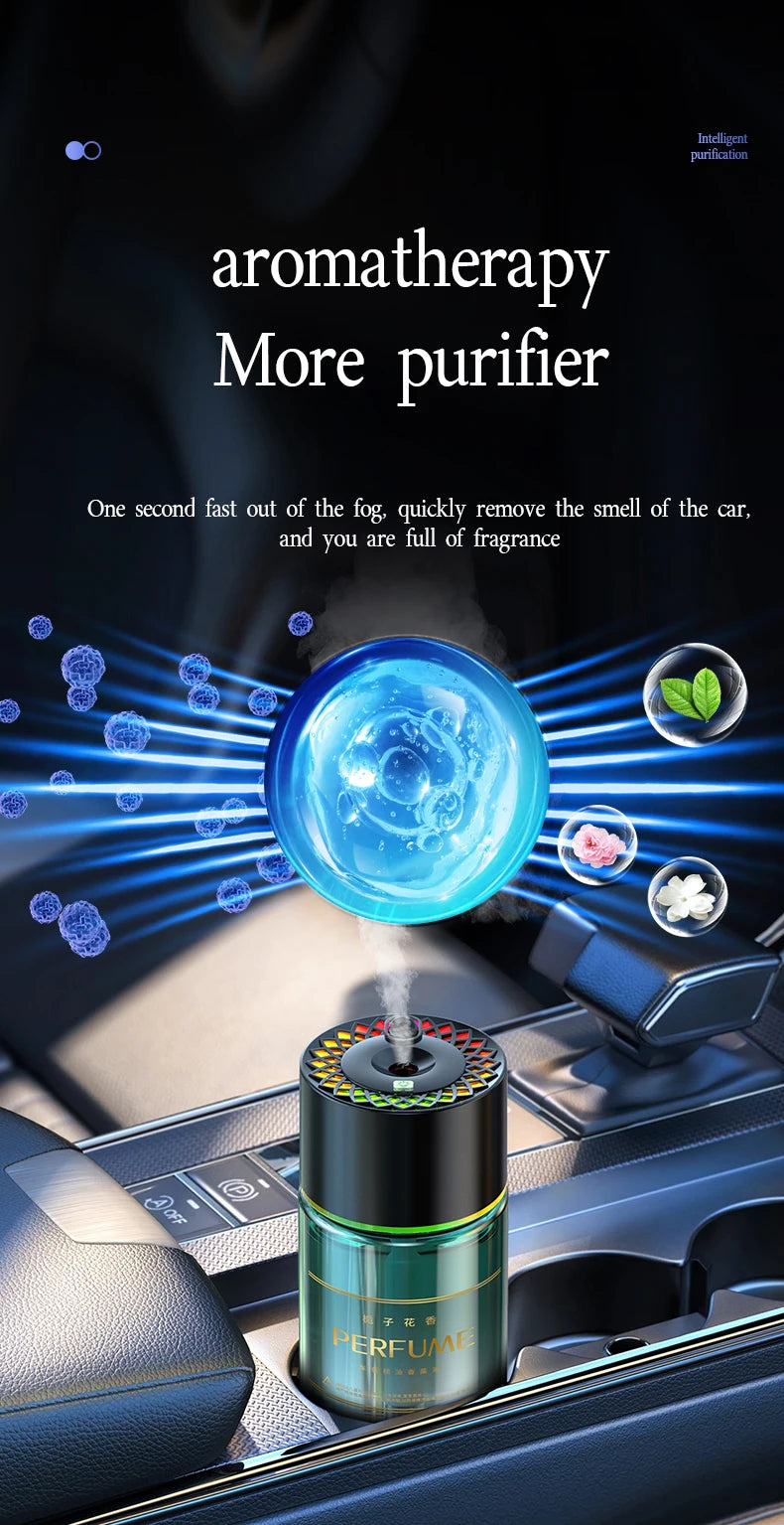 Car Aromatherapy Machine & Star Lamp | Pro Humidifier & Deodorizer