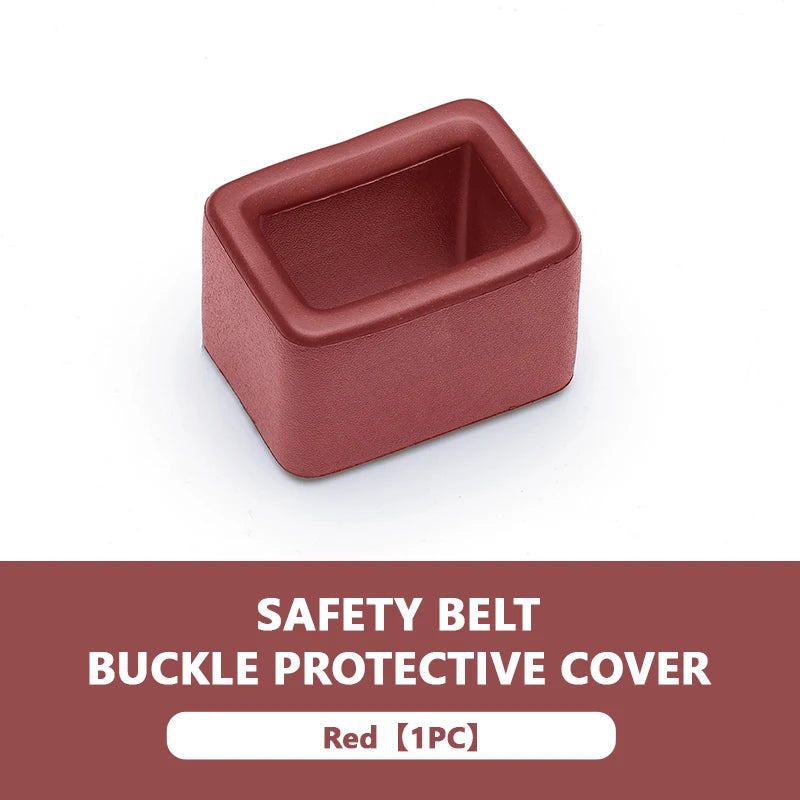 SEAMETAL Seatbelt Guard EVA Buckle Cover—Pro Car Safety Red China Mainland – Car Accessories | MotorWorld Marketplace