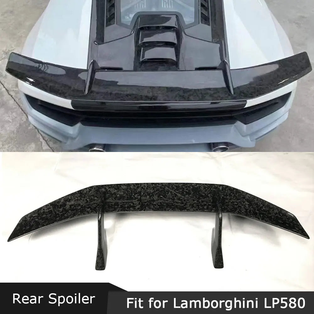 Dry Carbon Rear Trunk Lip Spoiler for Lamborghini Huracan LP580/610