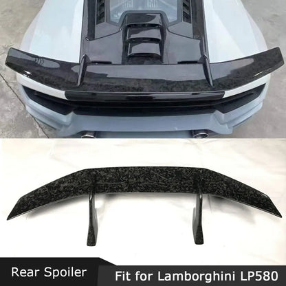 Dry Carbon Rear Trunk Lip Spoiler for Lamborghini Huracan LP580/610