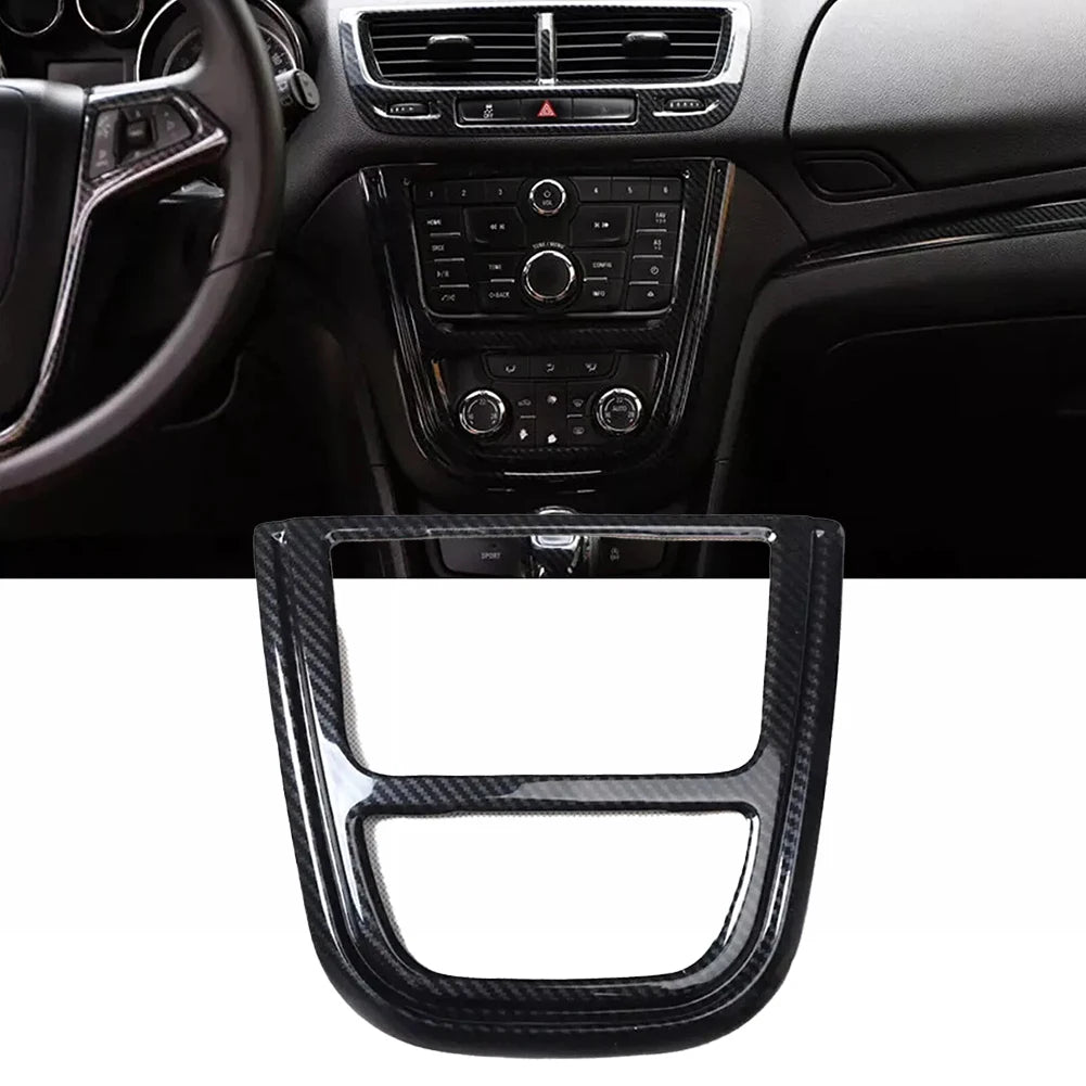 Carbon Fiber Console Panel Cover for Buick Encore 2013-2015