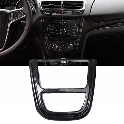 Carbon Fiber Console Panel Cover for Buick Encore 2013-2015