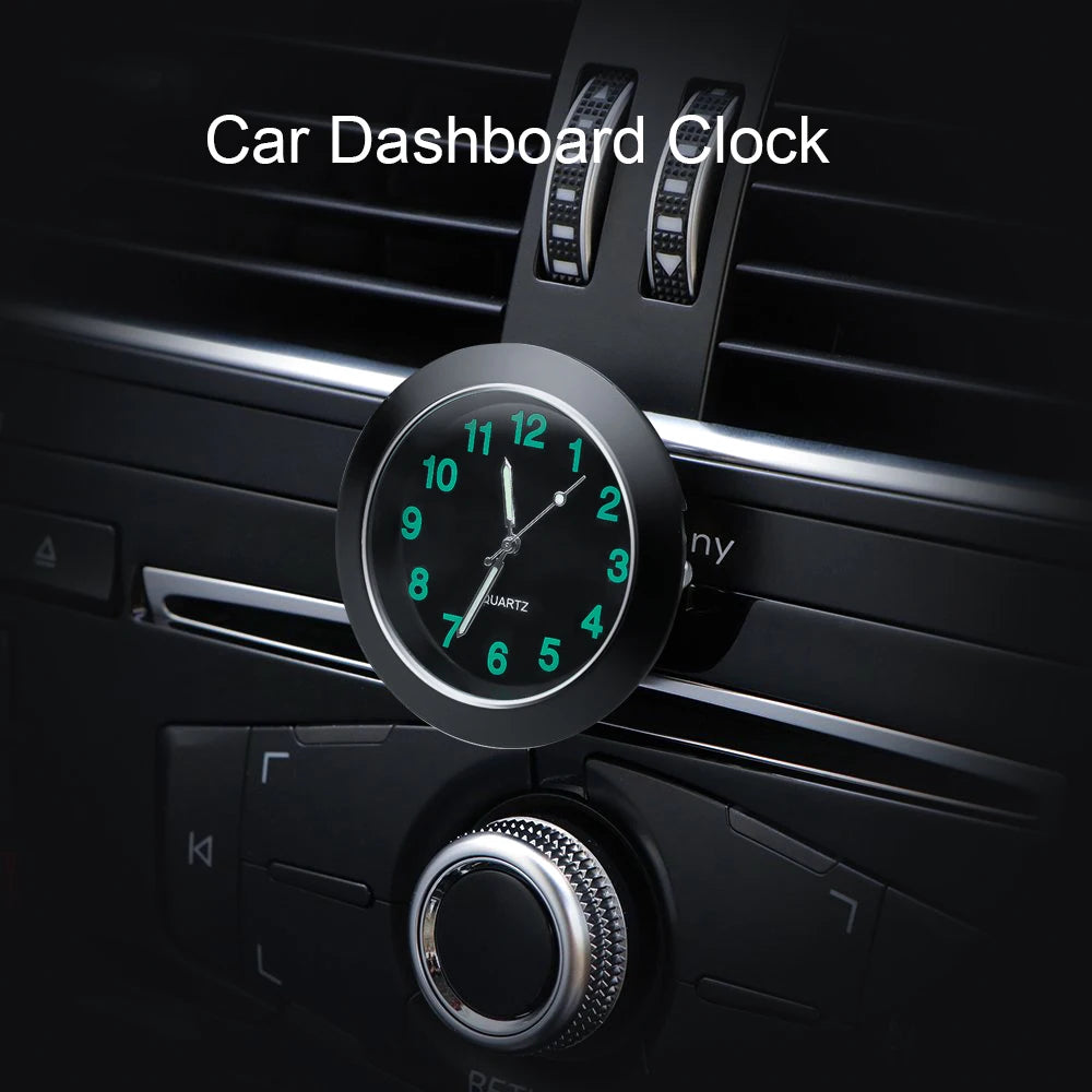 Luminous Quartz Stick-On Car Clock – Pro Auto Accessory