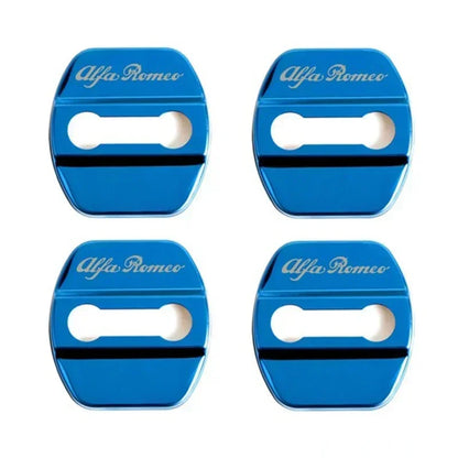 4Pcs Door Lock Cover for Alfa Romeo B Blue – Car Accessories | MotorWorld Marketplace