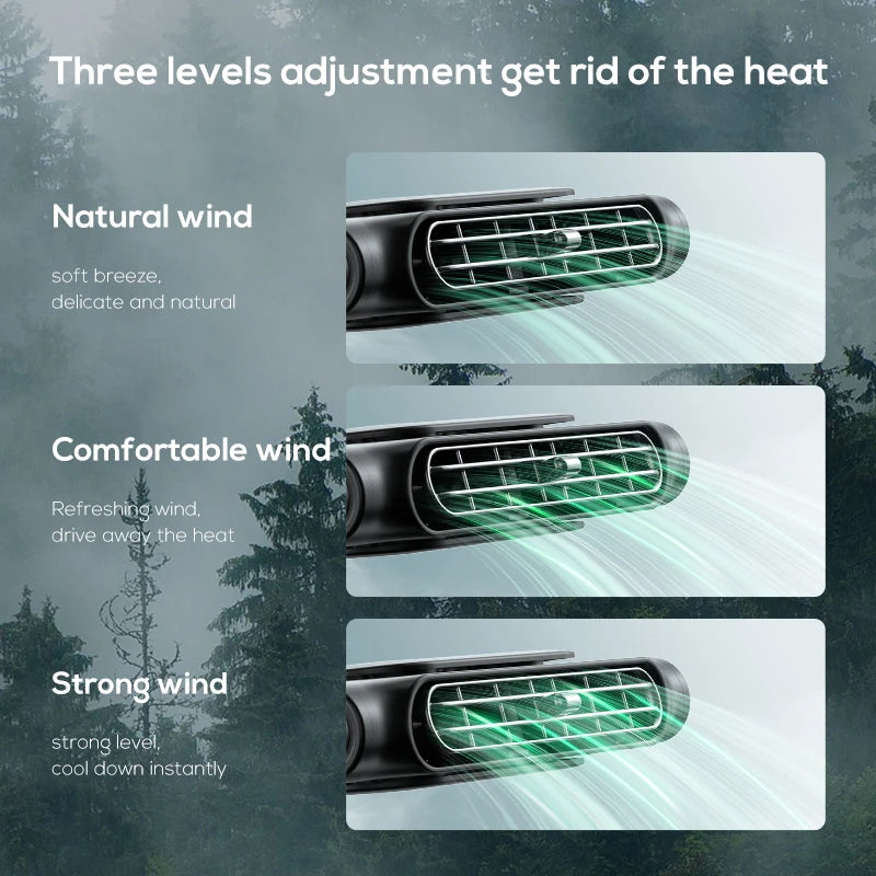 USB Car Seat Cooling Fan – Efficient Rear Backrest AC – Car Accessories | MotorWorld Marketplace