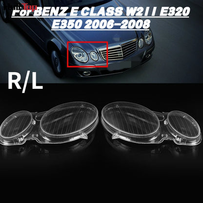 Mercedes-Benz E-Class Headlight Lens Cover