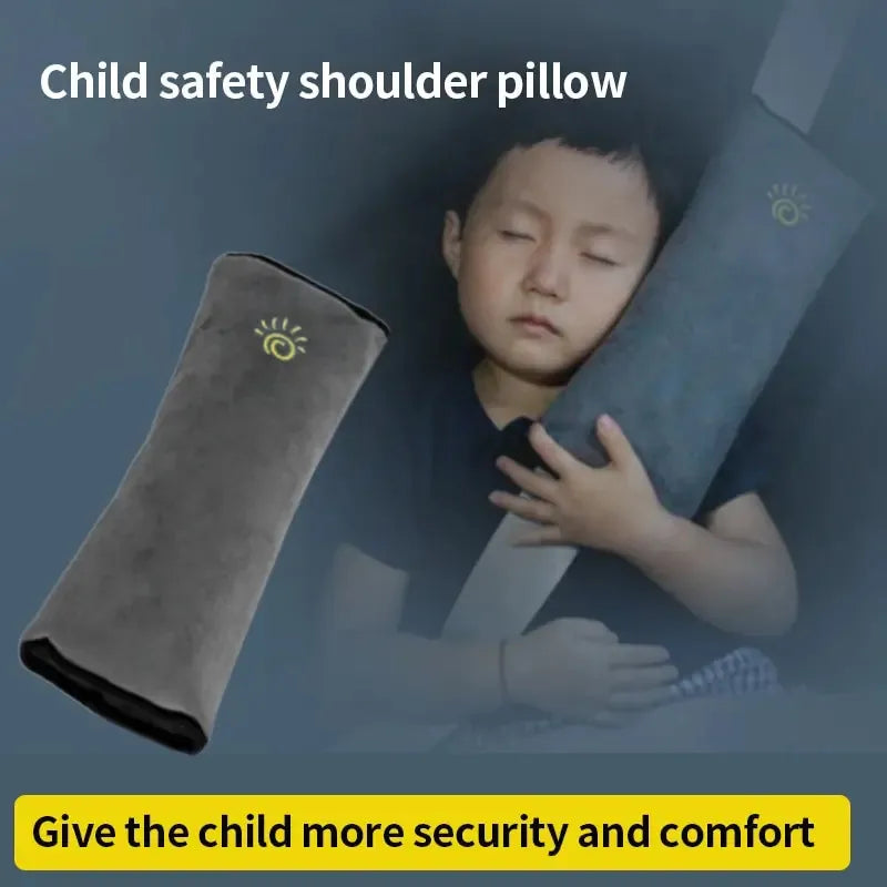 Coussin de ceinture de sécurité confortable pour enfants - Support d'épaule souple pour tout-petits et enfants