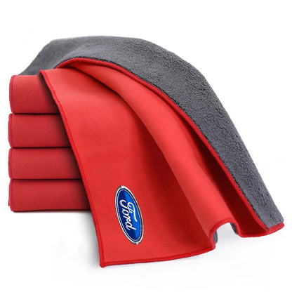 Premium Suede Leather Cleaning Cloth for Ford Models